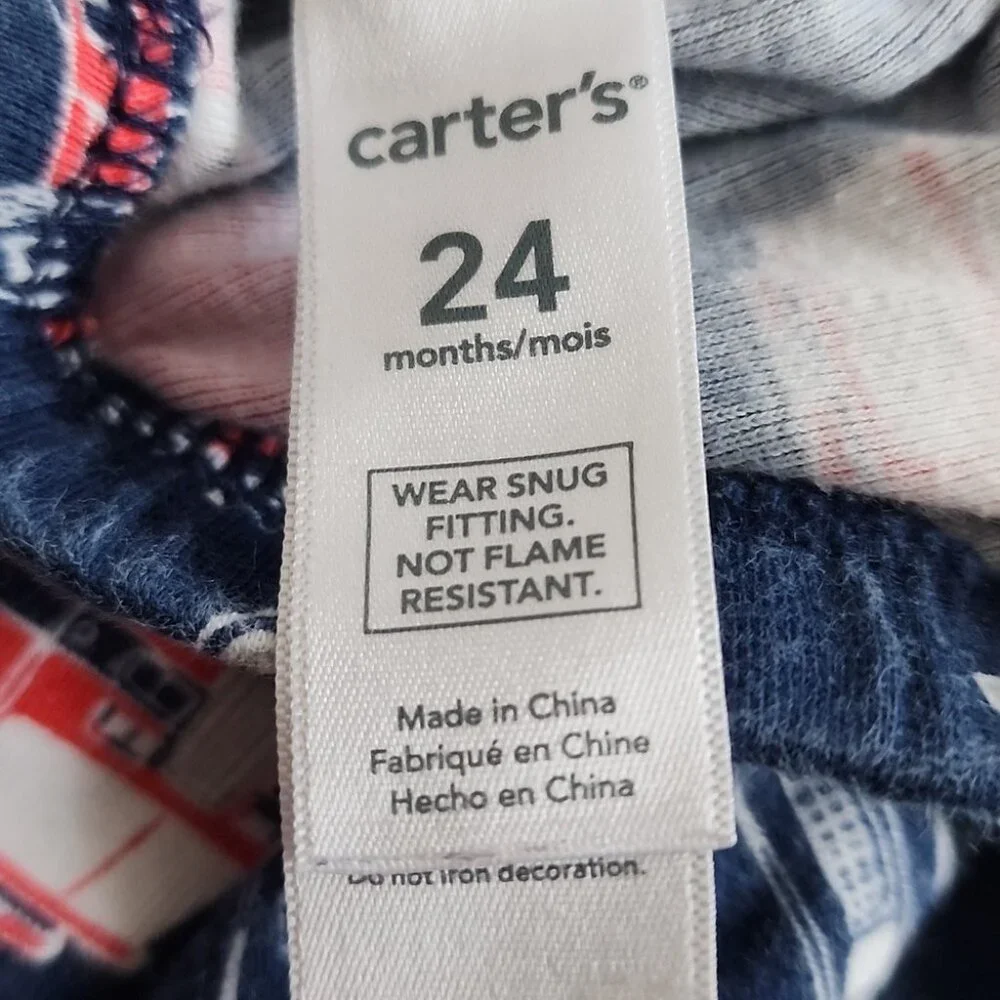Carter's Emergency Response Team pajamas size 24 months